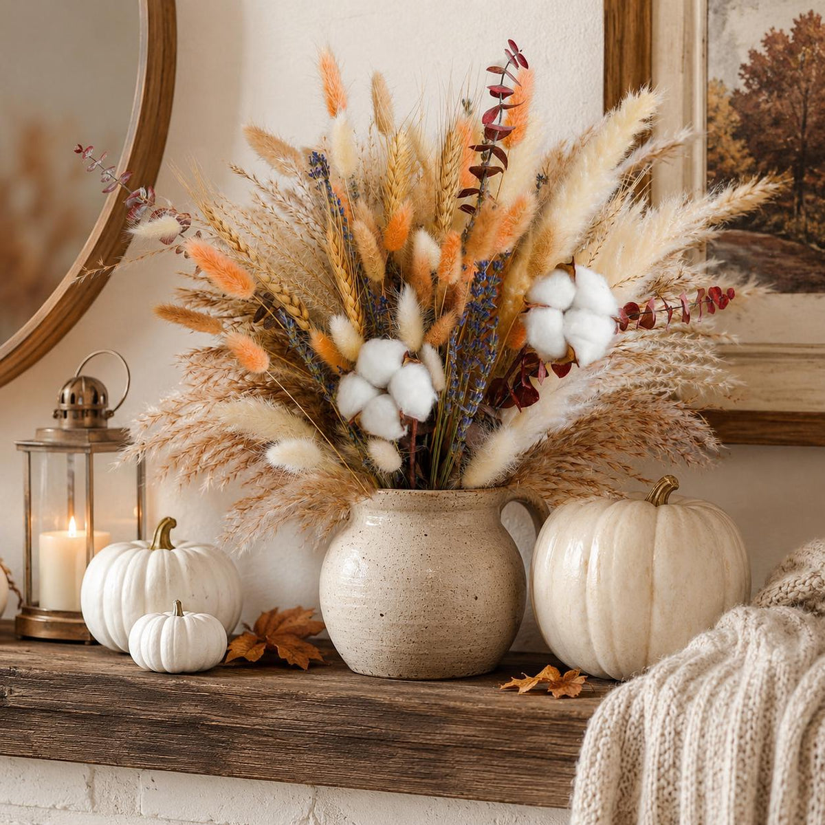 Fall Dried Flower Bouquet — detail view 10