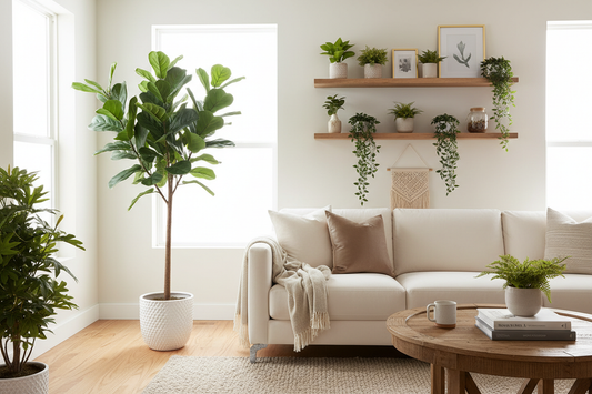 5 Ways to Style Artificial Plants in Your Home