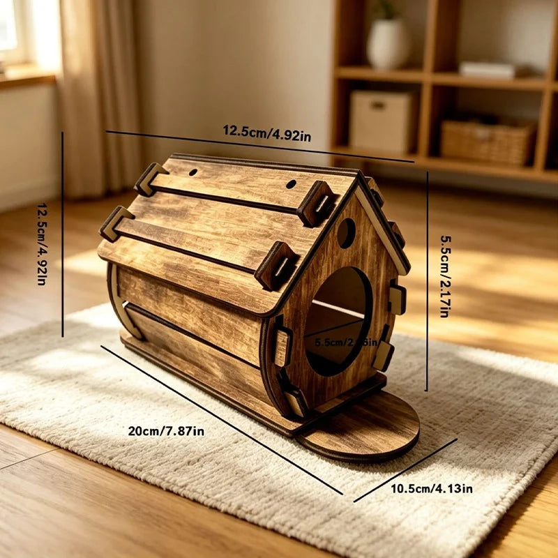 DIY Wooden Hanging Bird Feeder House - alternate view 5