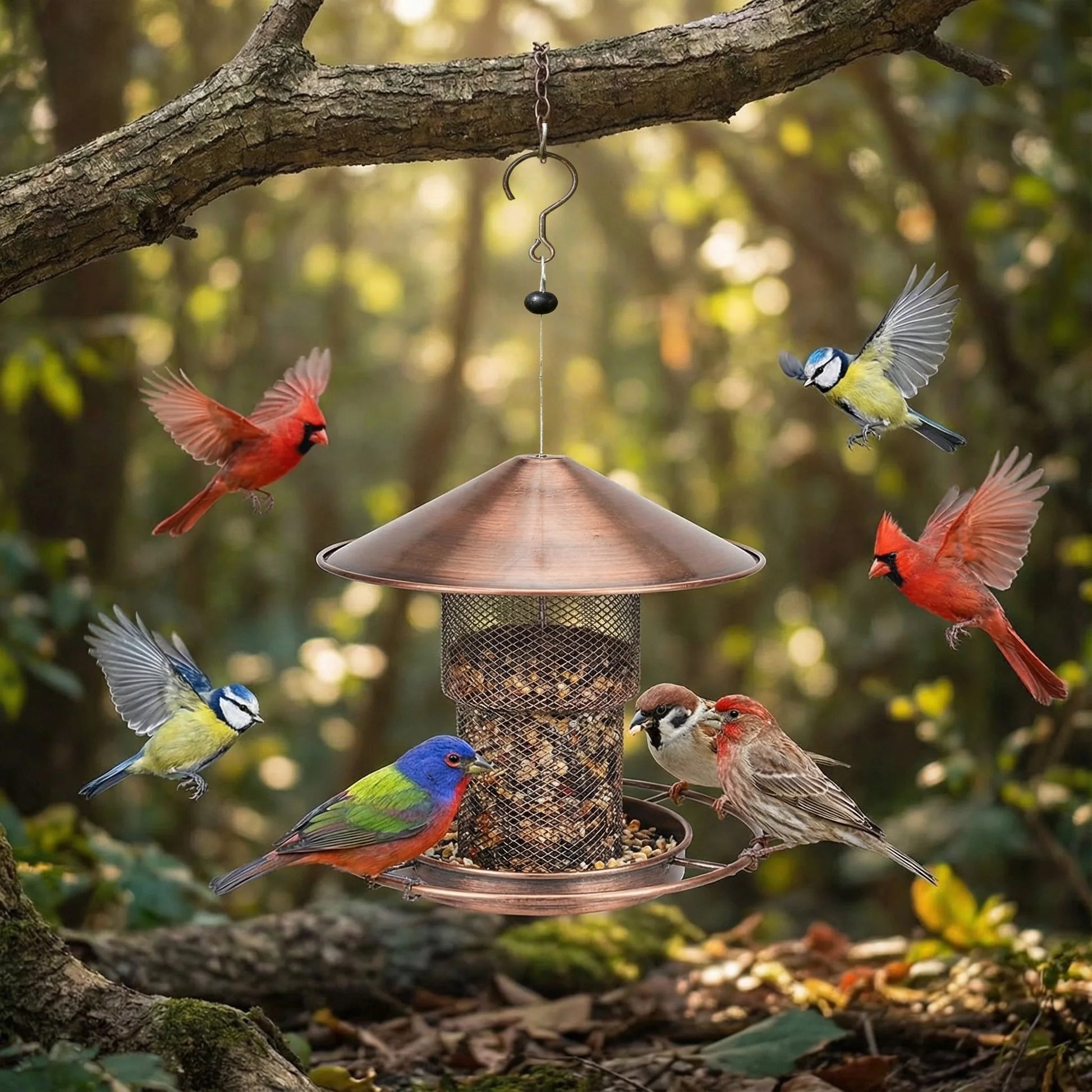 Large-Capacity Hanging Bird Feeder - alternate view 2