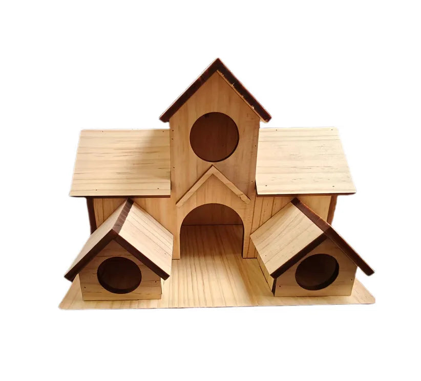 Large Wooden Garden Birdhouse, 2 Finishes - alternate view 6