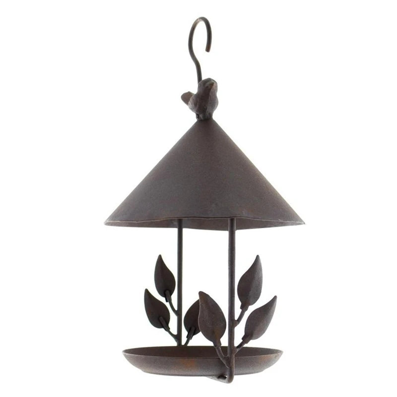 Decorative Iron Hanging Bird Feeder - alternate view 5