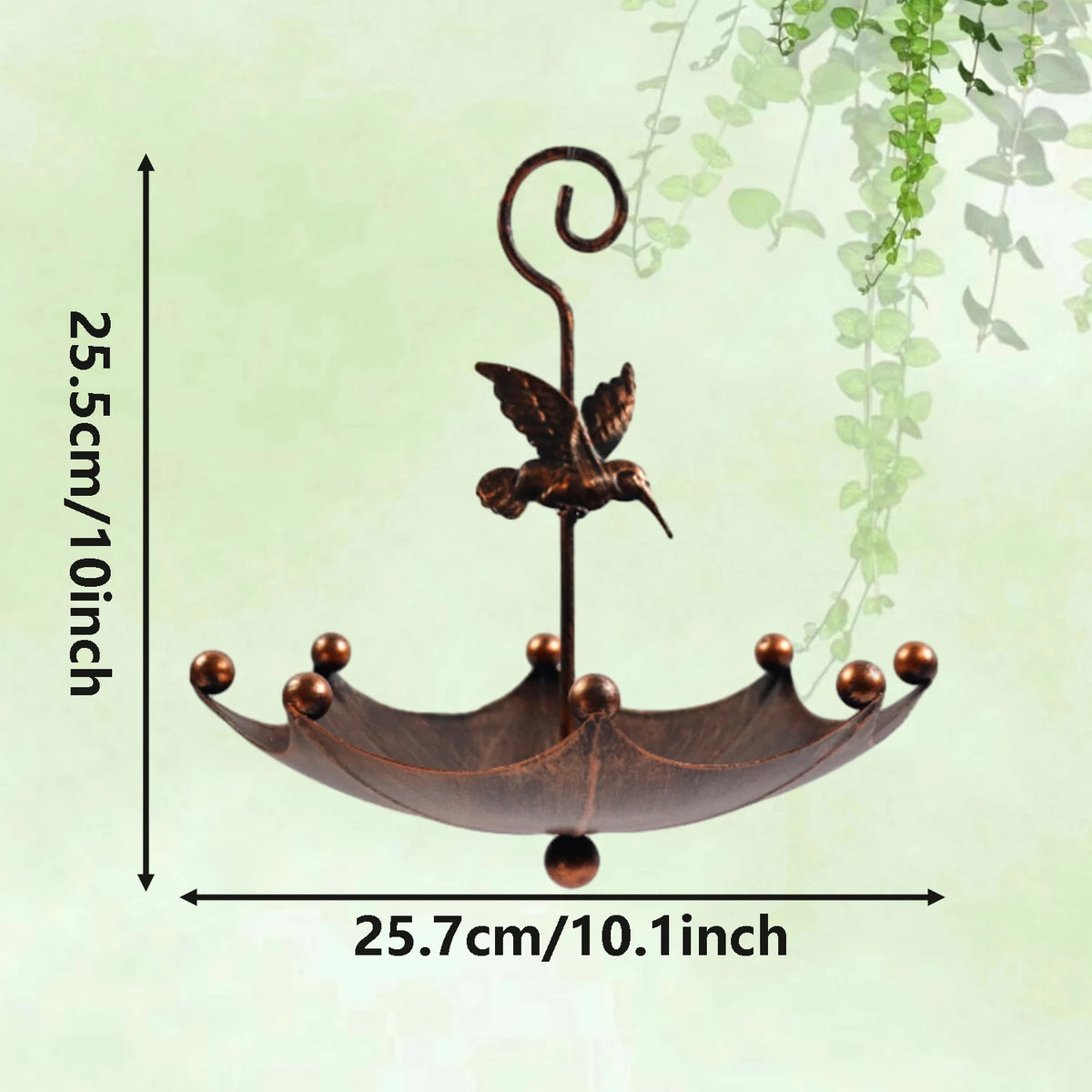 Antique-Style Umbrella Bird Feeder & Bath - alternate view 5