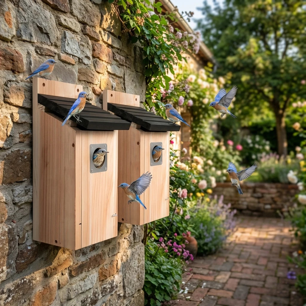 Cedar Outdoor Birdhouse Kit - alternate view 4