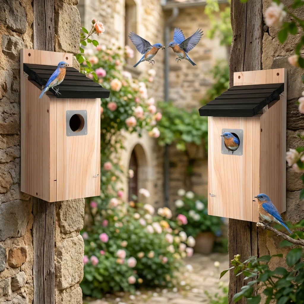 Cedar Outdoor Birdhouse Kit - alternate view 2