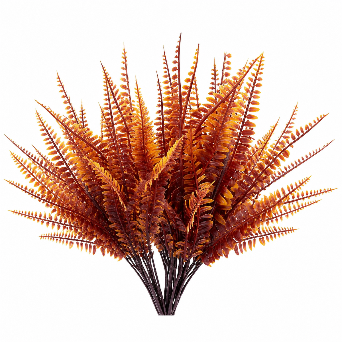 20 Bundles Artificial Fall Flowers, UV Resistant Faux Mums, Eucalyptus and Fern Stems