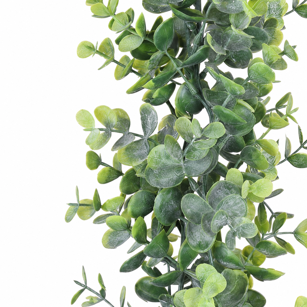 Two faux eucalyptus garlands, 6 ft each - product detail and inclusion view 08