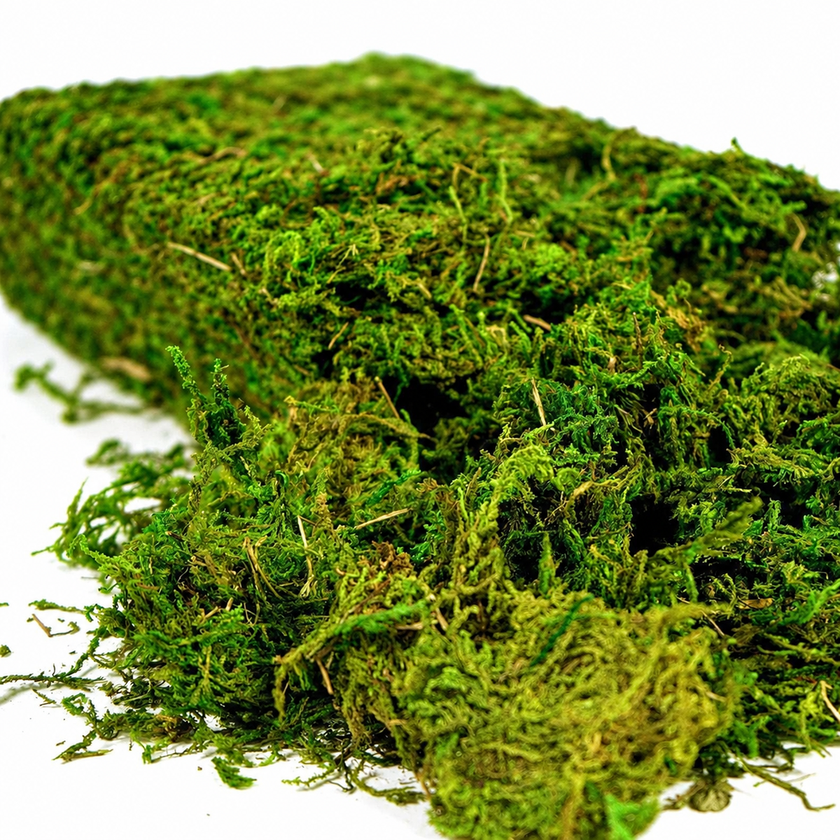 Fresh green artificial loose moss craft supply - product detail 05