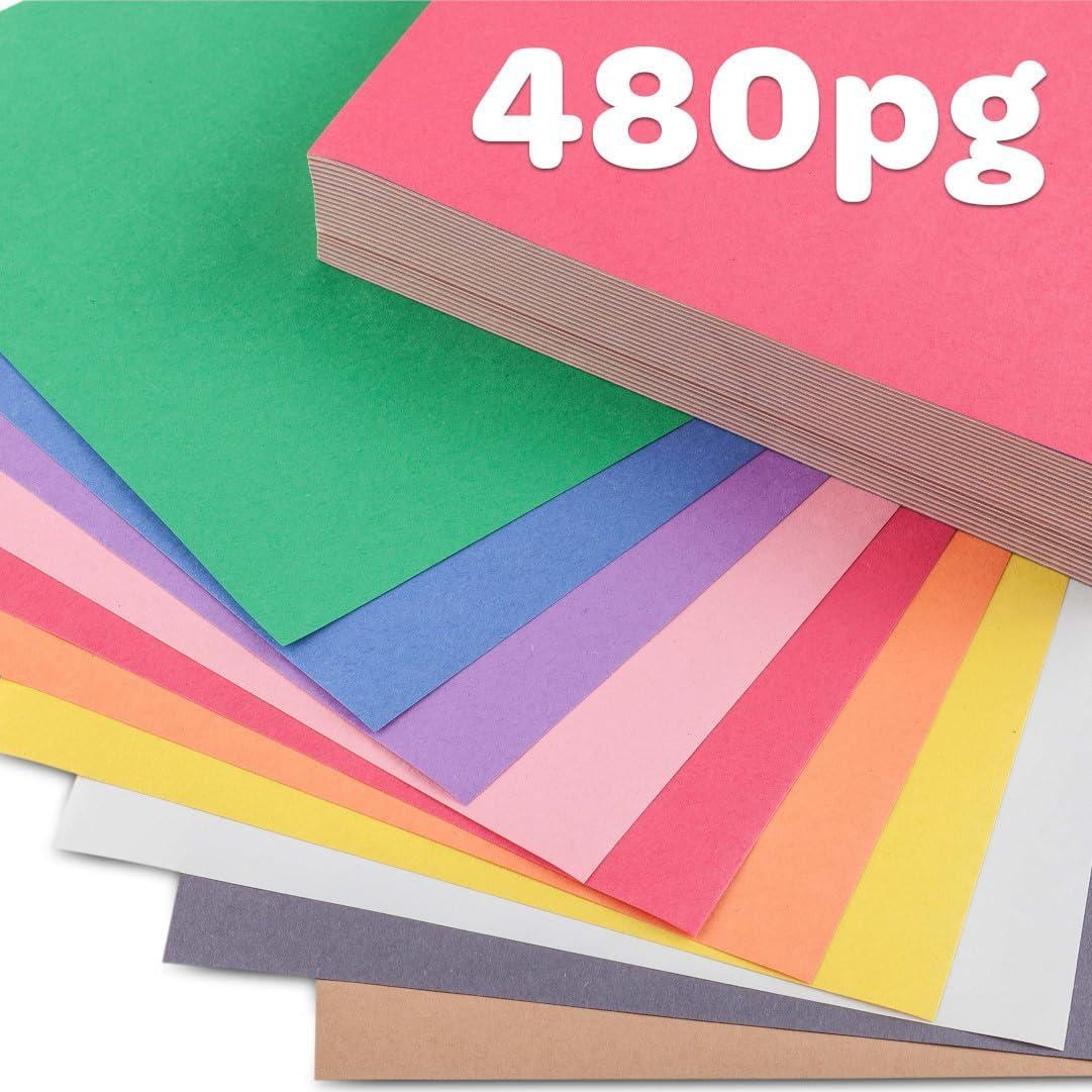 Crayola Construction Paper – 240 Sheets Assorted Colors 9x12 Craft Paper