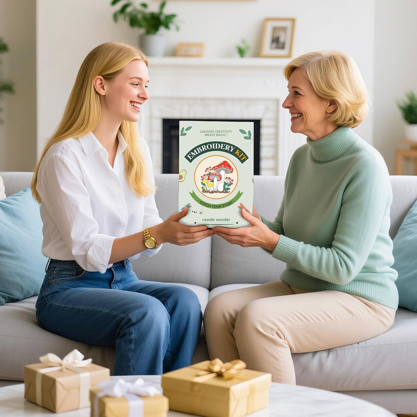 Beginner Embroidery Kit – Learn 38 Stitches with Video Tutorials (Complete Set)