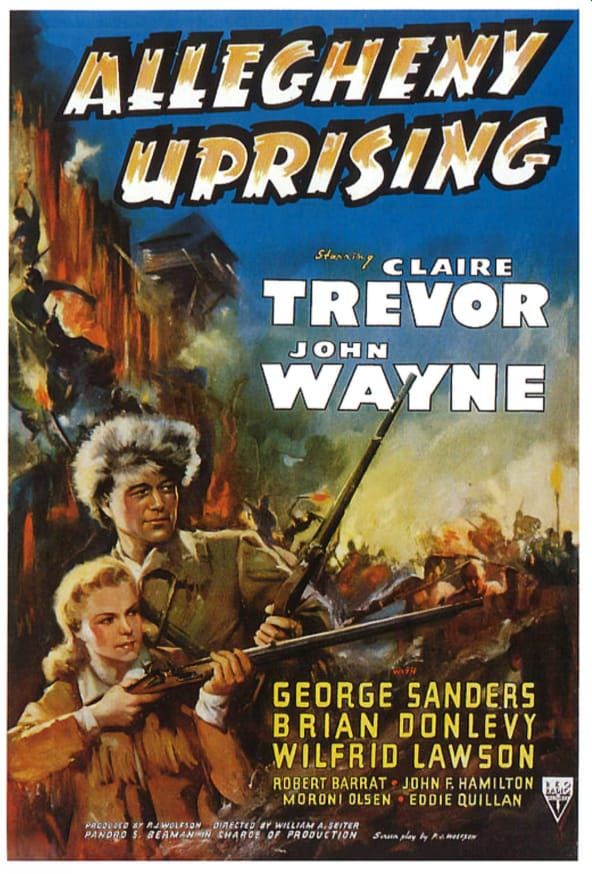 Allegheny Uprising 1939 Movie Poster Digital Print